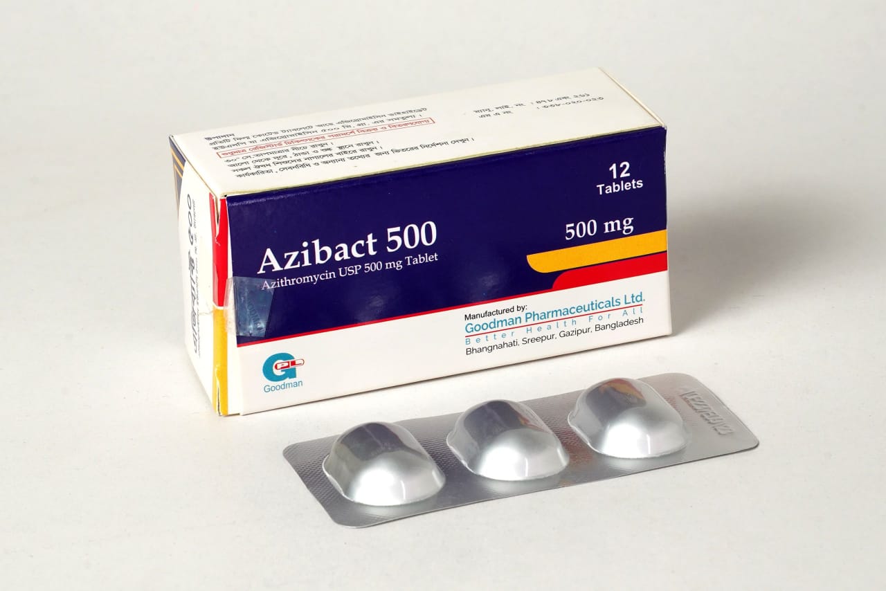 Tablet Azibact 500mg (12pcs)